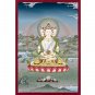 Original Vairocana Thangka Icon:  The Luminous Guide to Liberation | Hand-Made-A92474