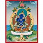 24K Vajradhara Thangka Painting Handcrafted Tibetan Art for Power and Strength-B06390