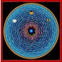 Cosmos Mandala Starlit Realms: Unique Thangka for Sacred Spaces | Original-B11646