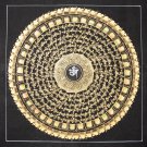 Om mantra mandala thanka paintings, Beautiful home decor and meditation art-A73406