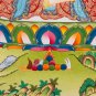 Handmade Manjushree Painting - Flaming Wisdom | Traditional Buddhist Wisdom Art-A98787