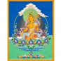 Tibetan Ksitigarbha Thangka – Divine Guidance | Hand-Made Art | Authentic-A90013