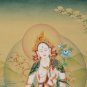 Original Authentic White Tara Thangka: Divine Grace | Hand-Made | Wall -Decor-A85702