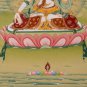 Original Authentic White Tara Thangka: Divine Grace | Hand-Made | Wall -Decor-A85702