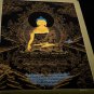 24k Gold Hand-made Shakyamuni Buddha Thangka &acirc;�� The Enlightened One | Wall-Decor-B05725