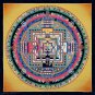 Handcrafted Kalachakra Mandala: A Symbol of Infinity | Authentic -A53393