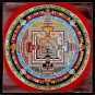 Eternal Time Cycle: Kalachakra Mandala Painting | Hand-Made | Authentic -A79426