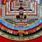 Eternal Time Cycle: Kalachakra Mandala Painting | Hand-Made | Authentic -A79426