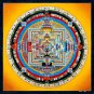 Kalachakra Mandala of Eternal Time | Hand-Made | Authentic | Wall-Decor - 54053