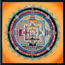 Buddhist Kalachakra Mandala – Intricate Art for Meditation & Focus - A93100