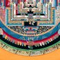 Buddhist Kalachakra Mandala &acirc;�� Intricate Art for Meditation & Focus - A93100