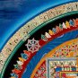 Rare Kalachakra Mandala: Sacred Art for Mindfulness & Focus | Hand-Made -A87907