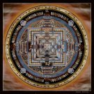 Tibetan Thangka Painting - Embark on a Spiritual Odyssey through the Kalachakra-A80494