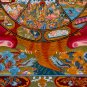 24K Celestial Wheel of Life Thangka &acirc;�� The Truth of Reincarnation-A76822
