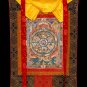 24K Ancient Wheel of Life Thangka – The Circle of Existence-A73306