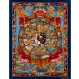 24K Celestial Wheel of Life Thangka – The Truth of Reincarnation-A76822