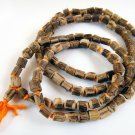 Hare Krishna TULSI MALA Hand Knotted Necklace Tulasi Japa Mala 108+1 8mm Beads