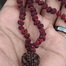 Real Aghori Made Kali Ashta Siddhi Necklace - Obtained 8 Occult Psychic Powers