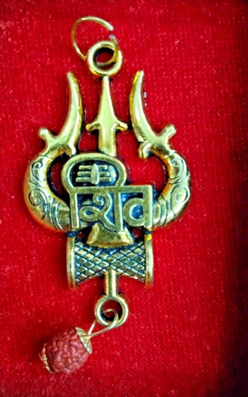 Gold Plated Mahakal Locket