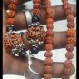 Shaligram plus Rudraksh Protection Pendant Mala GOOD LUCK PROTECTION A+