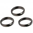 100% Original 3x Black Horse Shoe Iron Shani Rings KALE GODE KI NAAL Adjust RING