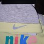 NIKE Infant Preemie Top Footed Pants Beenie Hat Yellow Gray Boy Girl 3Pc NWT