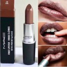 MAC Icon 326 Frost Lipstick Medium Brown Bronze Shimmer Frost Finish NIB
