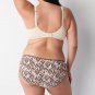 Lane Bryant CACIQUE Double String Bikini Panty BROWN TIGER PLUS Size 14/16 1X NW