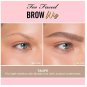 Too Faced Brow Wig Brush On Hair Fluffy Brow Gel TAUPE Ash Blonde .19oz 5ml NIB