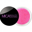 MICA BEAUTY Mineral Body & Eye Shadow Glitter HOT PINK 223 Full Size 2.5g NeW