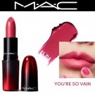 MAC Love Me Lipstick YOU'RE SO VAIN 419 Dark Pink Satin Lip Stick FS NeW BoX