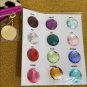 ESTEE LAUDER Leopard Print Lilies & Dragonfly Cosmetic Makeup Bag Gemstone Stick