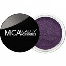 MICA BEAUTY Mineral Eye Shadow Glitter PATIENCE 90 Deep Purple Full Sze 2.5g NeW