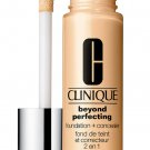 CLINIQUE Beyond Perfecting Foundation + Concealer MERINGUE WN12 1oz 30ml NIB