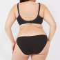 Lane Bryant CACIQUE Double String Bikini Panty BLACK PLUS Size 12 0X NWT