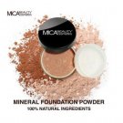 MICA BEAUTY Micabella Mineral Foundation DOWNTOWN BROWN MF 8 SPF 15 FS 9g NeW