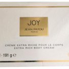 JEAN PATOU Joy Perfume Extra Rich Body Cream Women 6.8oz 200ml NeW BoXed