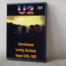 U2 GOARSHAUSEN LORELEY,GERMANY AUGUST 20th,1983 DVD