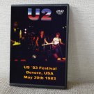 U2 US '83 FESTIVAL DEVORE,USA MAY 30th 1983 DVD U2 US '83 FESTIVAL DEVORE,USA MAY 30th 1983 DVD