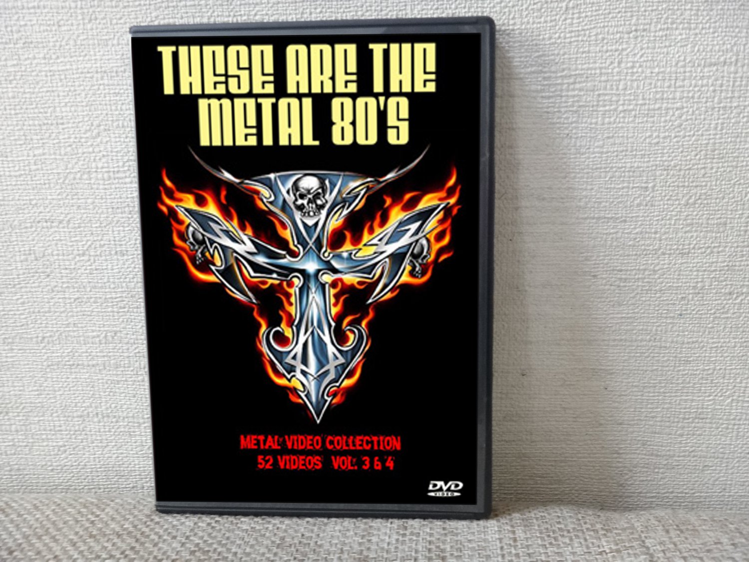 THESE ARE THE METAL 80&acirc;��s Metal Video Collection (52 Videos) Vol. 3 & 4 DVD