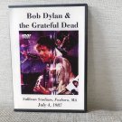 BOB DYLAN & THE GRATEFUL DEAD SULLIVAN STADIUM,FOXBORO,MA JULY 4.1987 DVD