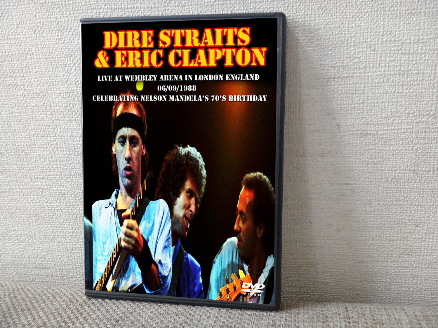 DIRE STRAITS & ERIC CLAPTON Live At Wembley Arena In London England 06.09.1988 DVD