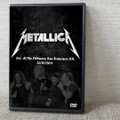 METALLICA Live At The Fillmore, San Francisco, CA. 12.10.2011 DVD
