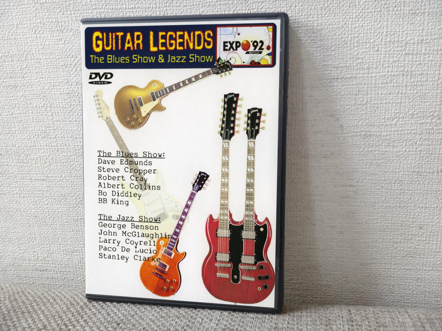 GUITAR LEGENDS THE BLUES SHOW & JAZZ SHOW DVD