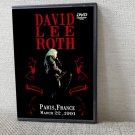 DAVID LEE ROTH PARIS,FRANCE MARCH.22.1991 DVD
