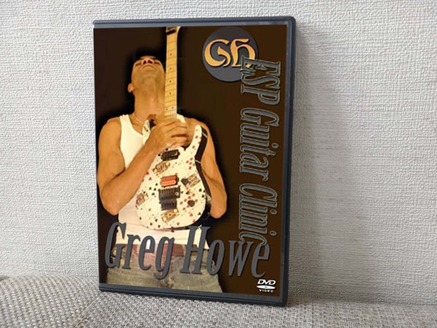 GREG HOWE ESP GUITAR CLINIC MOSCOW,RUSSIA 7.5.2005 DVD