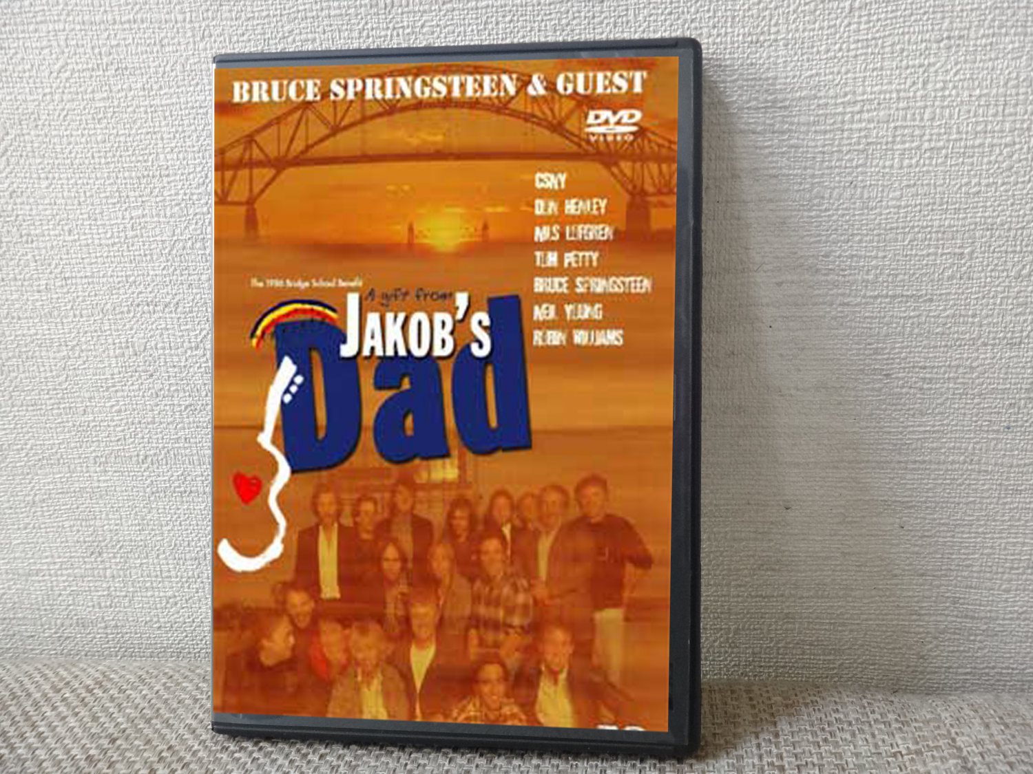 BRUCE SPRINGSTEEN & GUEST A Gift From Jacob's Dad Shoreline Amphitheatre, Mountainview, CA 1986 DVD