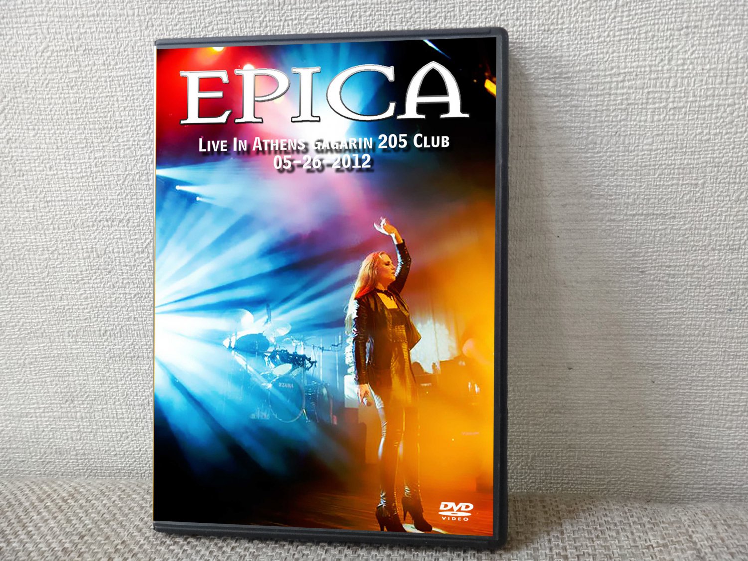 EPICA Live in Athens Gagarin 205 Club 26.5.2012 DVD