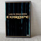 EUROPE Live In Madrid, Spain 2004 DVD EUROPE Live In Madrid, Spain 2004 DVD