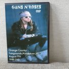 GUNS N' ROSES ORANGE COUNTRY FAIRGROUNDS,MIDDLETOWN,NY AUGUST.7TH.1988 DVD